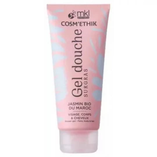 MKL Green Nature Cosm-Ethik Gel Douche Surgras Jasmin Bio du Maroc