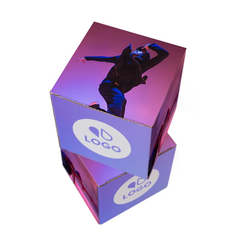 Cube Carton PLV Personnalisé 50 x 50 x 50 cm - Easyflyer