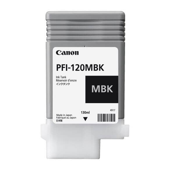 Canon PFI-120 MBK noir mat réservoir d'encre d'origine - 2884C001